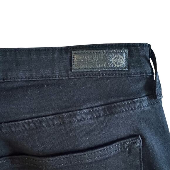AG Adriano Goldschmied Pants Womens 28R 28 Black Prima Cigarette leg soft 1179 - Picture 12 of 12
